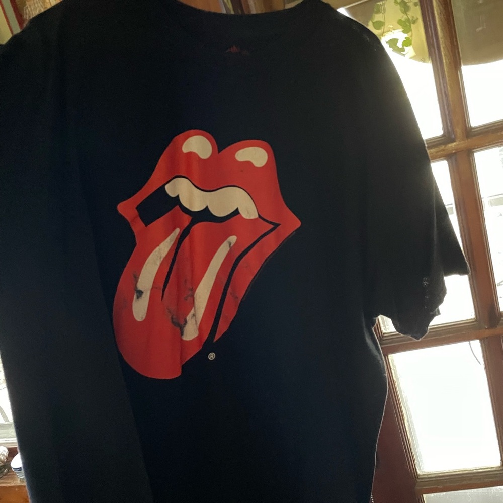 Vintage Rolling Stones concert shirt 1985